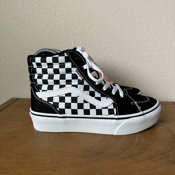 Vans Shoes Vans Platform Filmore Checkboard High Top Youth 4 Poshmark